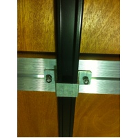 Tent Mounting Saddle Brkt Kit - 4 x 30mm M8 Bolts, Washers & nyloc nuts-  4 x A147 Rhino Saddle Brackets