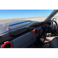 Land Cruiser 76/78/79 series (Facelift - Airbags in dash with light sensor) Black
