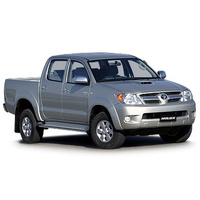 Hilux Dual Cab SR5 (2005 to present) 2 fronts, side panel cut out, solid rear bench with headrest