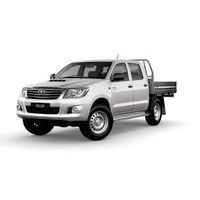 Hilux Dual Cab SR (11/2008 to present); 2 fronts with airbags, solid rear bench