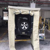 3 wall system for HAR awning