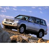 Land Cruiser 100 Series VX; 2 fronts, 60/40 rear bench with armrest.