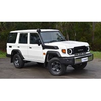 Toyota Land Cruiser 76 Series Station Wagon (2024 to present); 2 fronts with 60/40 split rear bench.