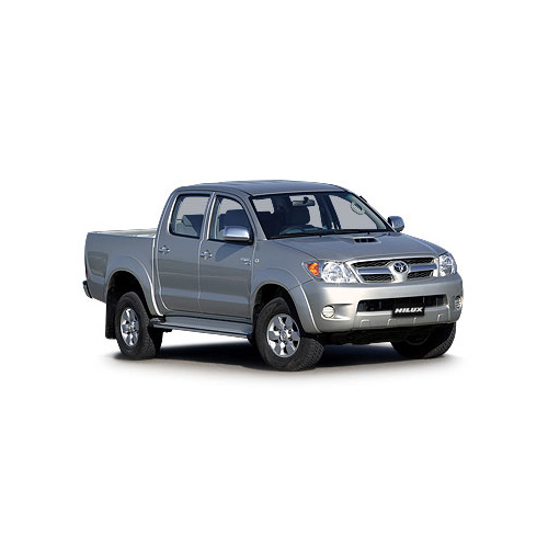 Hilux Dual Cab SR5 (2005 to present) 2 fronts, side panel cut out, solid rear bench with headrest