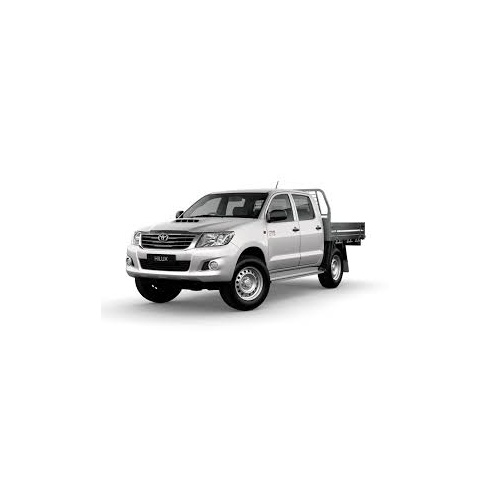 Hilux Dual Cab SR (2005 to present); 2 fronts.