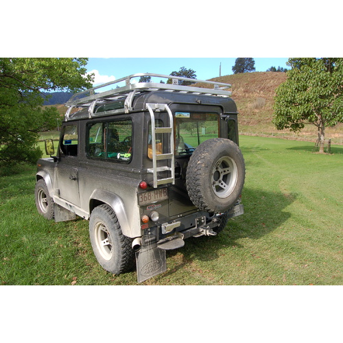 Defender Rear Ladder with Chassis Step