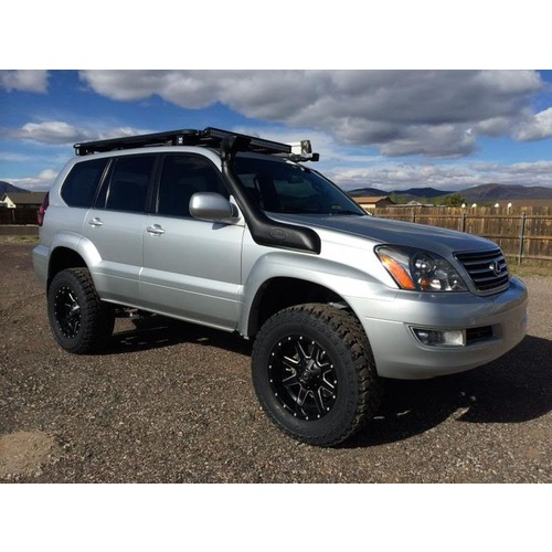 Prado 120 Grande VX 5 seater (2003 to 11/2009); 2 fronts with airbags, 60/40 rear bench with armrest
