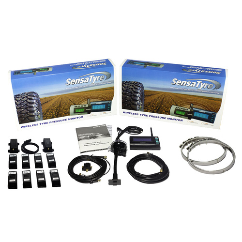 SensaTyre 8 Wheel Hose Clamp Sensor Kit